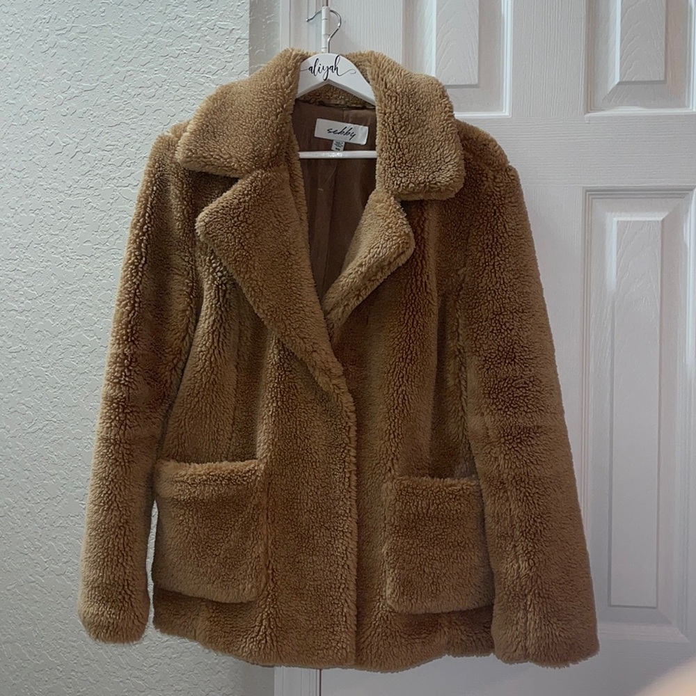 Sherpa Styled Winter Jacket